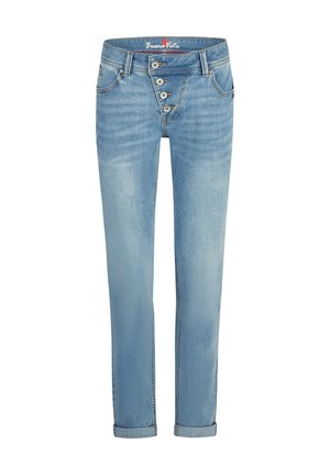 POCKET STRETCH - Straight leg jeans - soft stone