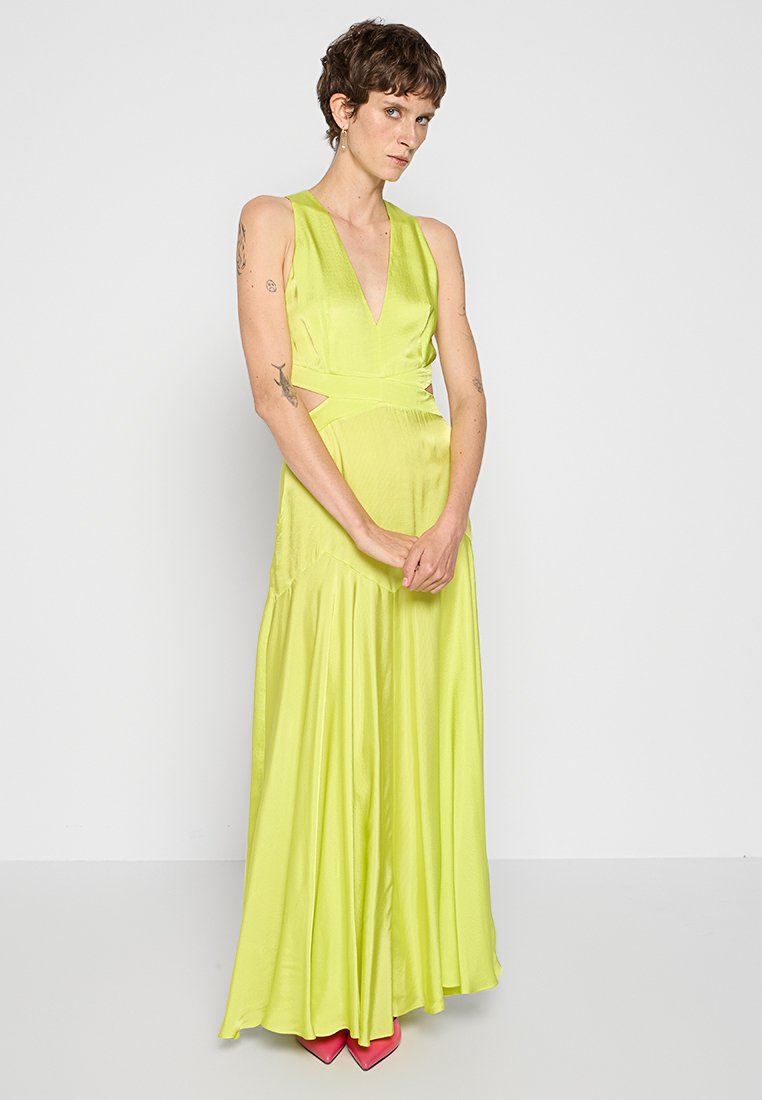 TWINSET Maxi-jurk geel
