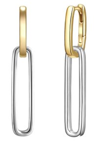 Auskari - silberfarben und gelbgoldfarben