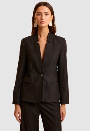 STRIPE PATTERN - Blazer - black