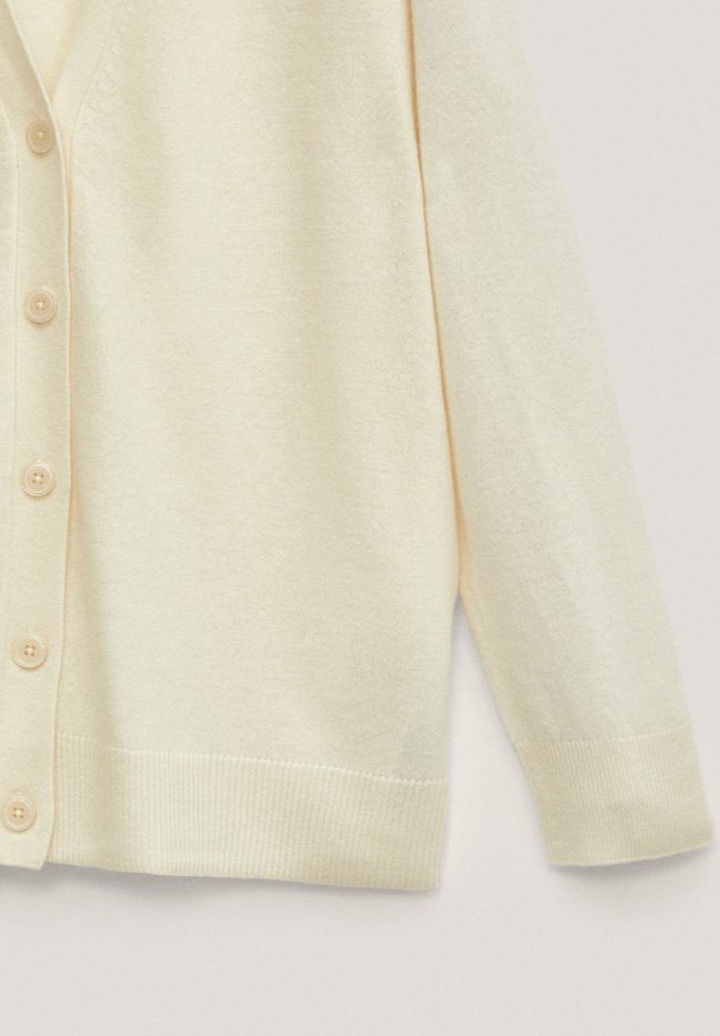Massimo Dutti OVERSIZE AUS WOLLE UND KASCHMIR Vest white Witte Massimo Dutti Cashmere trui online kopen | ZALANDO