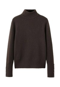 Stickad tröja - brown