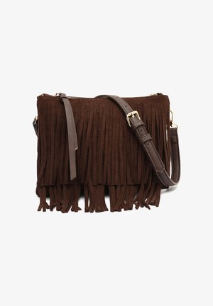 MISAKO, VISAL HANDBAG - Schoudertas - dark brown