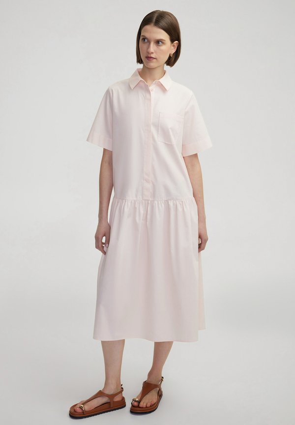 RUCHED - Blusenkleid - powder