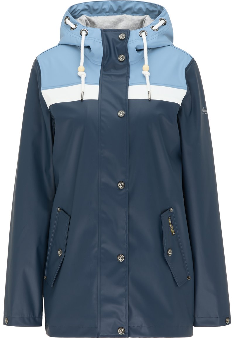 Schmuddelwedda Outdoorjas blauw denim/bluedenim Schmuddelwedda Outdoorjas blauw denim/bluedenim