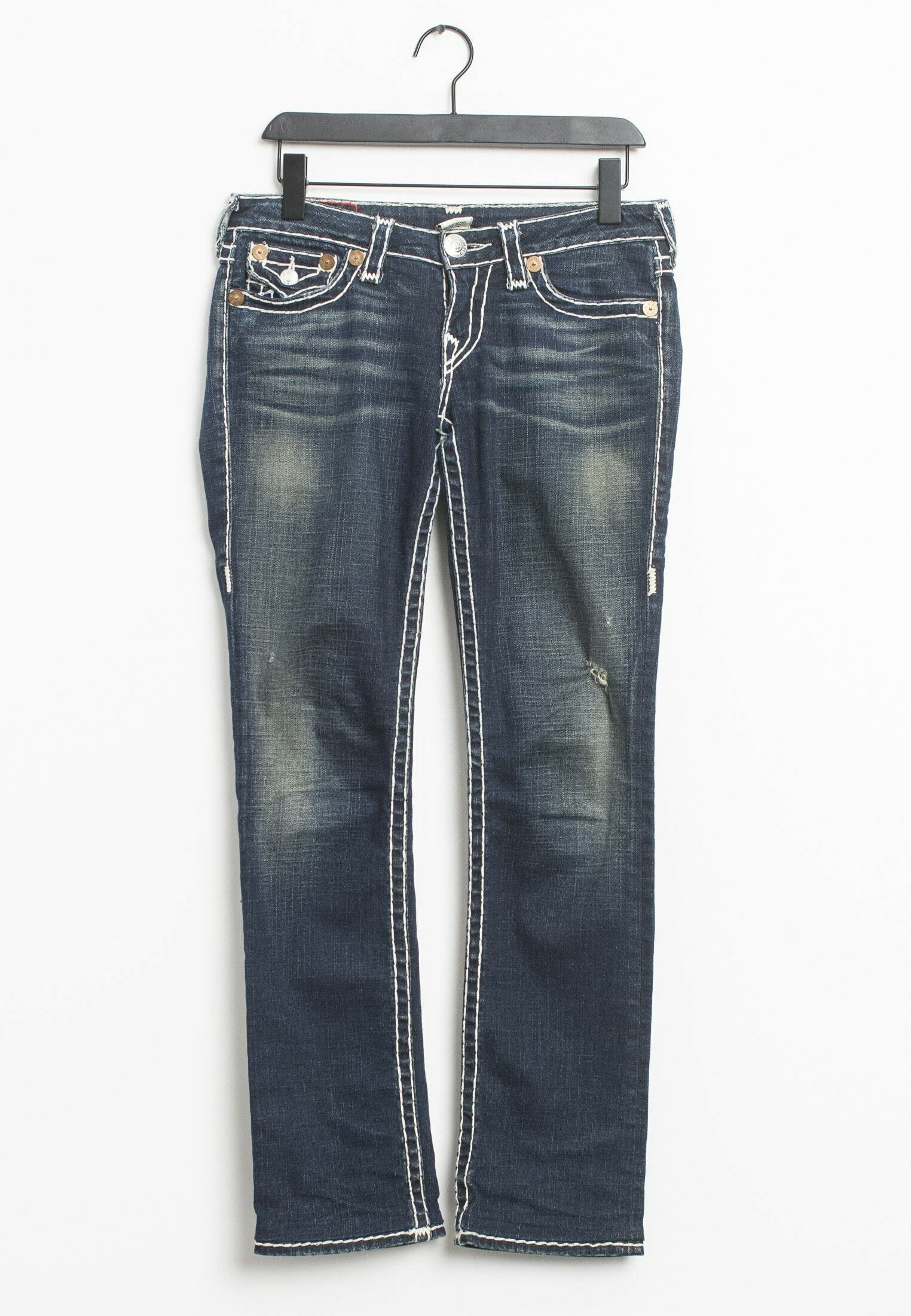 True Religion Vaqueros rectos - blue/azul - Zalando.es