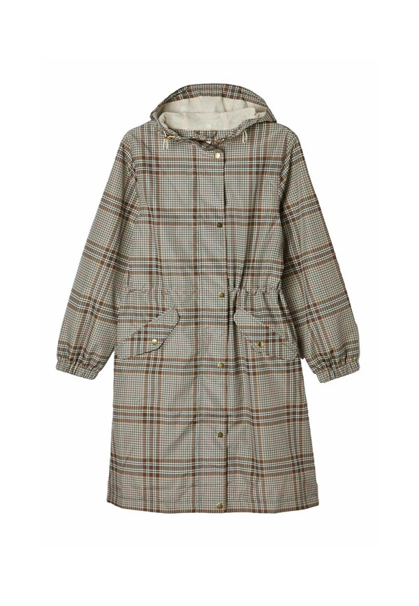 REGULAR FIT - HOLKHAM PACKABLE WITH HOOD - Parka - check