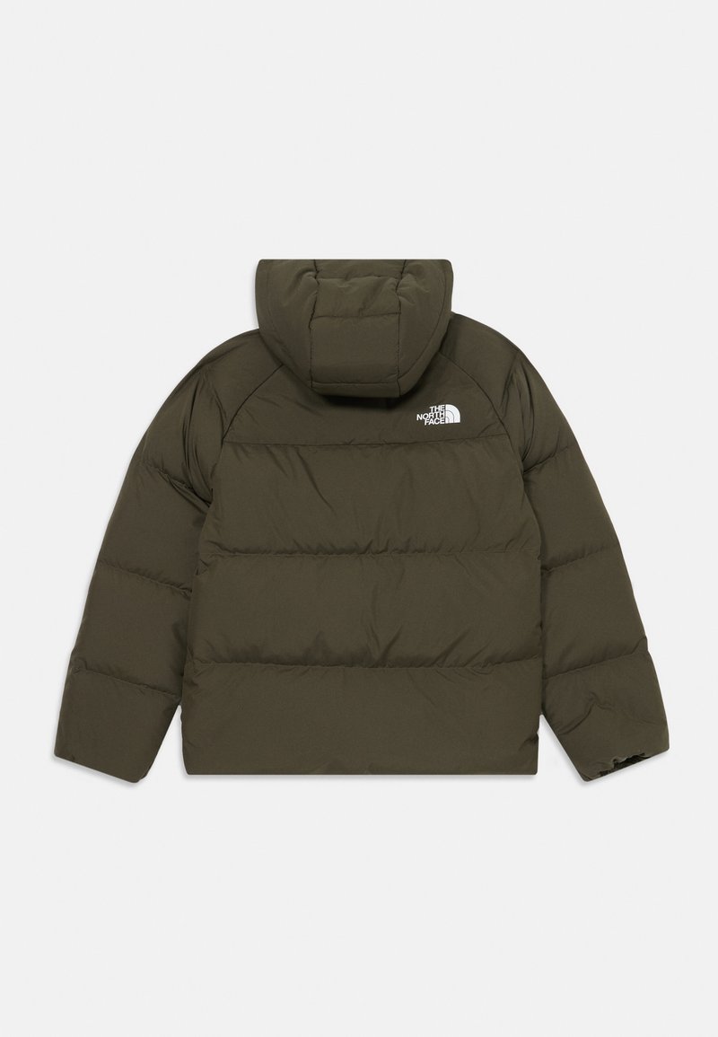 The North Face HOODED UNISEX Winter jacket new taupe green