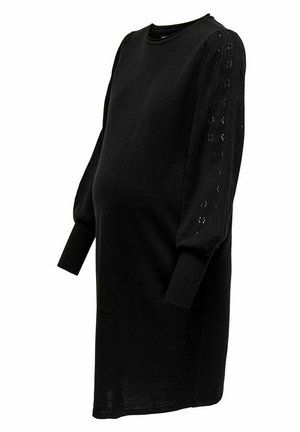 MAMA LANGÄRMELIGES - Robe pull - black