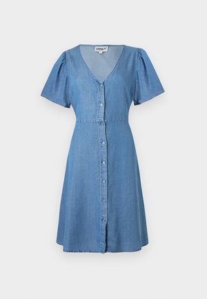 ONLY, ONLPEMA VITA DRESS - Denimkjoler - medium blue denim