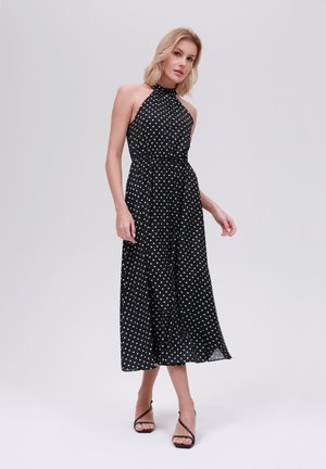 Anna Field Day dress - black/cream