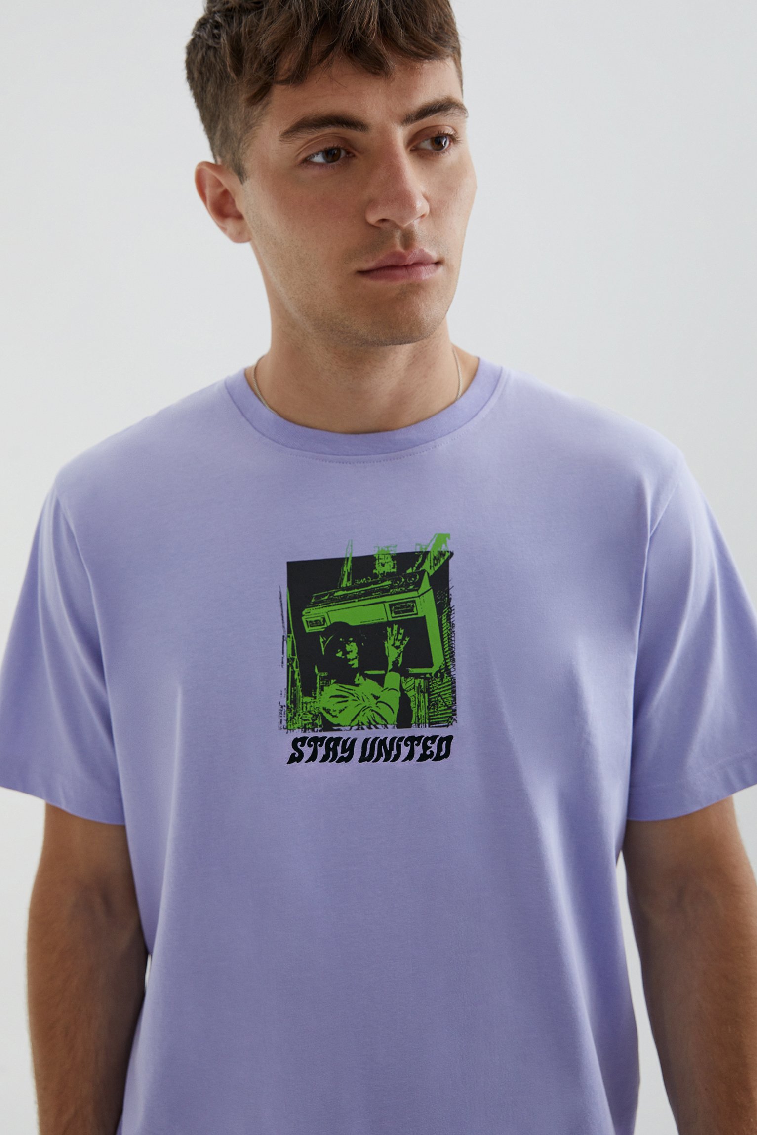 Herren STAY UNITED - T-Shirt print Herren STAY UNITED - T-Shirt print