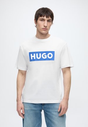HUGO, NICO - T-shirt con stampa - white