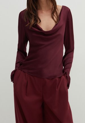 Blouse - bordeaux