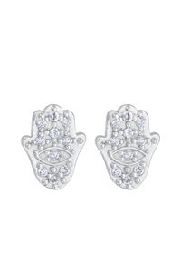 Elli HAMSA HAND SYMBOL - Ohrringe - silberfarben