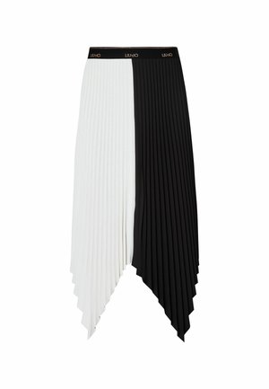 LIU JO ASYMMETRICAL - Faltenrock - white