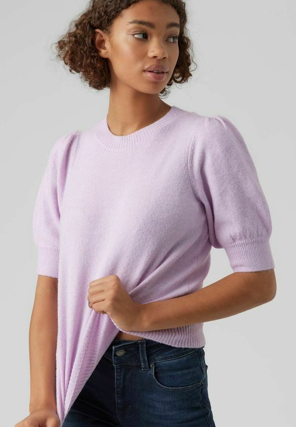 VMDOFFY GA NOOS - Print T-shirt - orchid bloom3