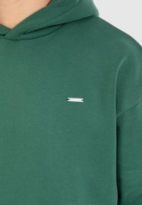 Smilodox DAWSON OVERSIZED HOODIE - Felpa con cappuccio - grün