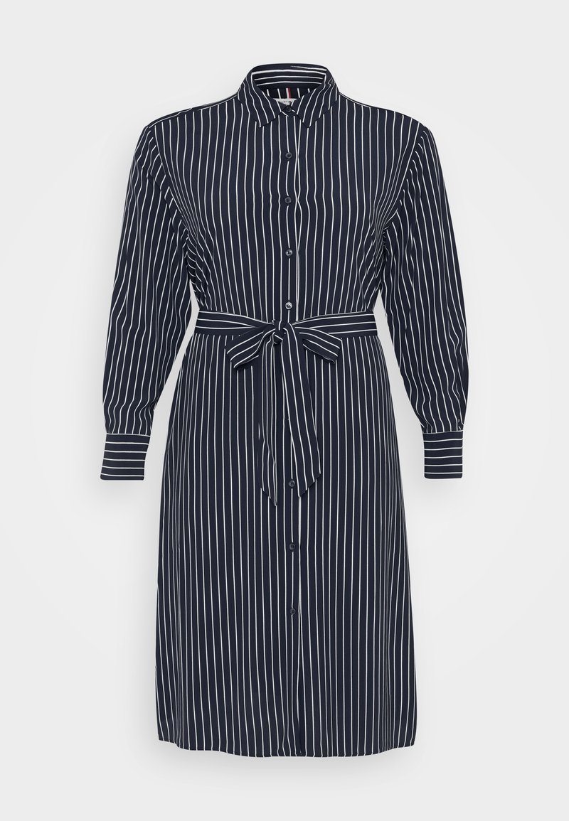 Tommy Hilfiger Curve Blousejurk blauw