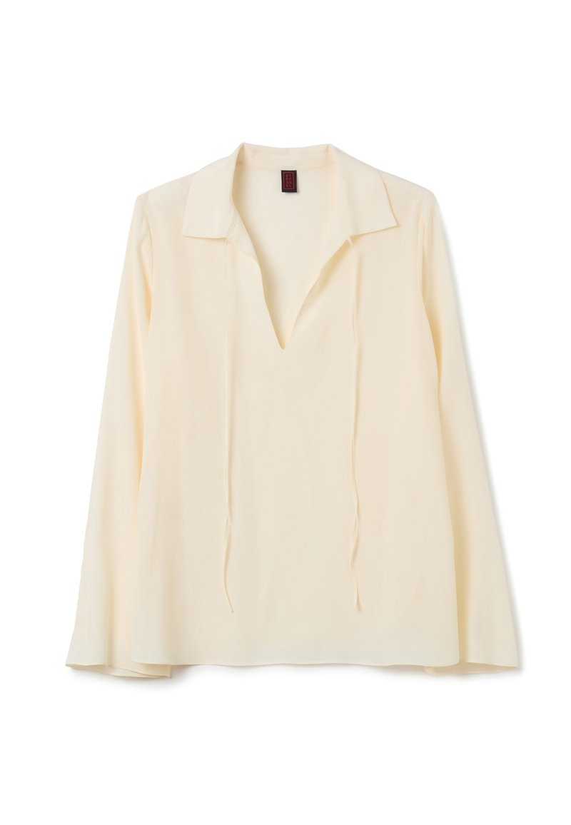 Stefanel Blouse wit Stefanel Blouse wit