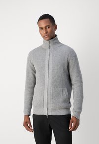 INDICODE JEANS Cardigan - grey mix