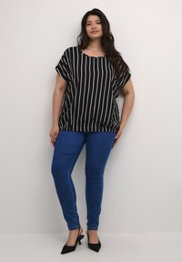 Kaffe Curve BELLA STANLEY - Blus - black chalk stripe