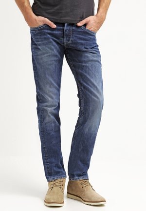 Jeans Straight Leg - dark-blue denim