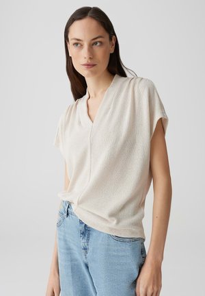 REGULAR FIT - Basic T-shirt - natural glaze