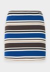 SKIRT - Μίνι φούστα - blue/brown/black/white