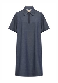 Culture CYBILLA CATTIA - Abito a camicia - blue denim/blu denim ...
