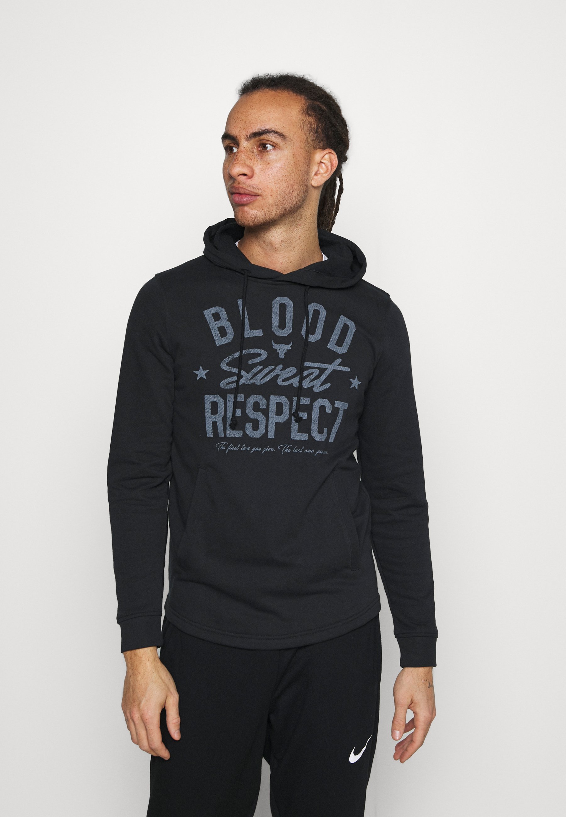 Under Armour PROJECT ROCK TERRY - Sudadera - black/negro - Zalando.es