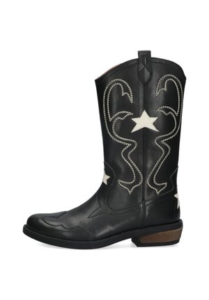 Cowboy-/Bikerlaarzen - zwart