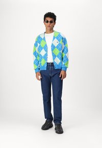 Lacoste IBS - Vesta na kopčanje - argentine blue/multico
