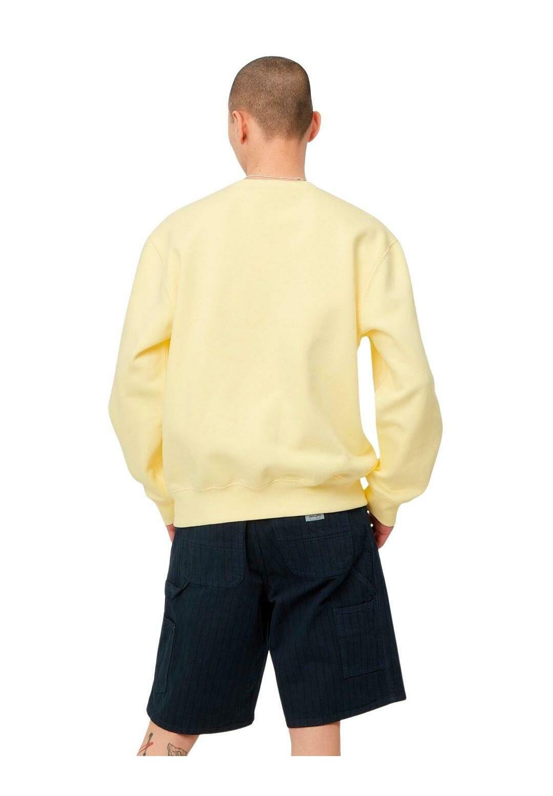 Carhartt WIP CARHARTT - Sudadera - light yellow/amarillo claro - Zalando.es
