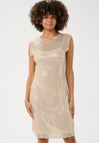 Culture CUGIYA  - Koktailové šaty/večierkové šaty - champagne sequins