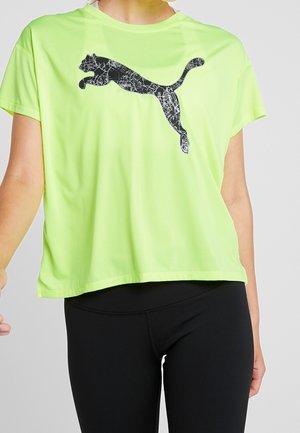 Print T-shirt - yellow