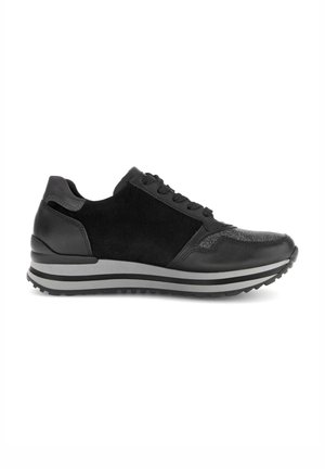 SNEAKER LOW - Sneakers laag - anthrazit/schwarz