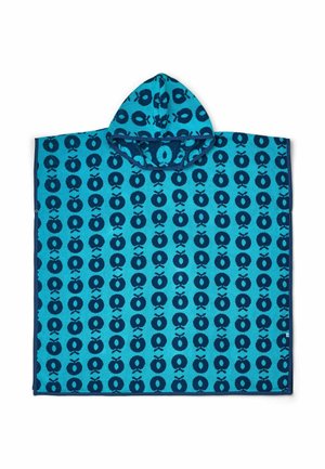 WITH APPLES - Bath towel - blue atoll