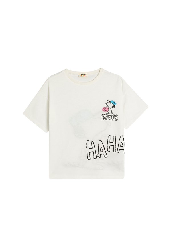 SNOOPY - T-Shirt print - beige