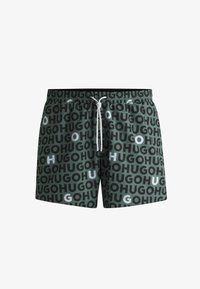 Selected, open green three