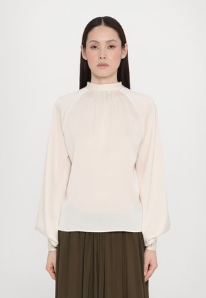 STAND COLLAR  - Bluse - cream