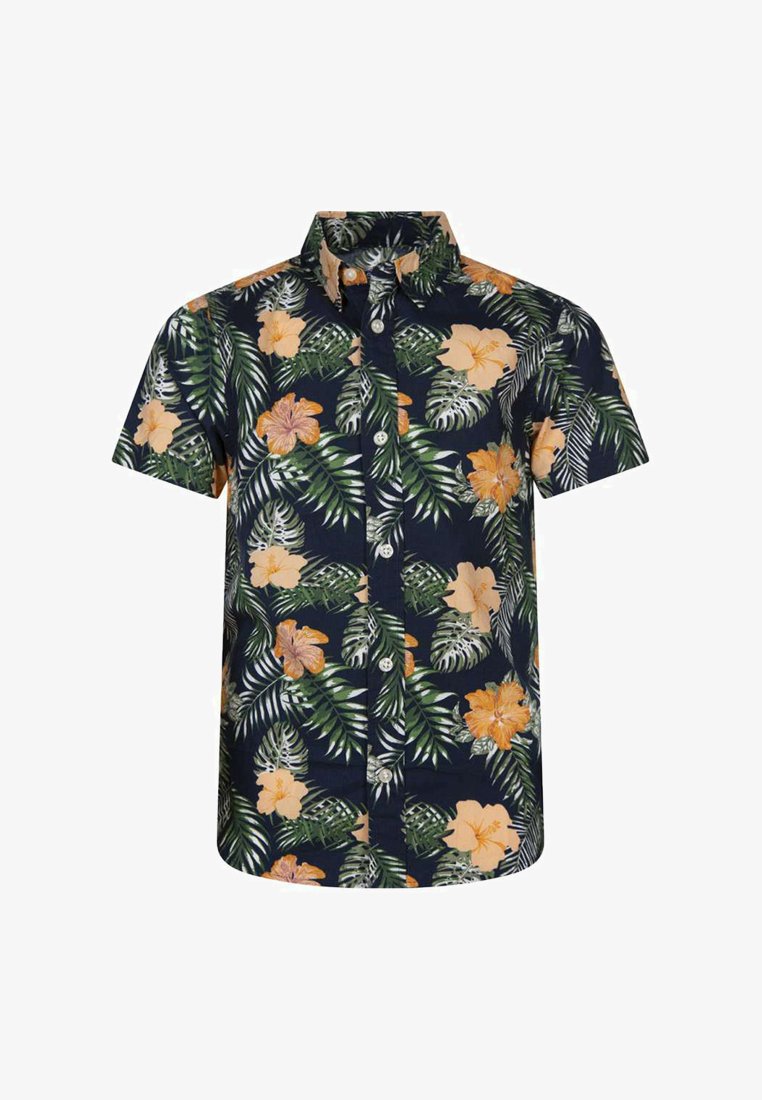 Jack & Jones MANCHES COURTES - Chemise - marine