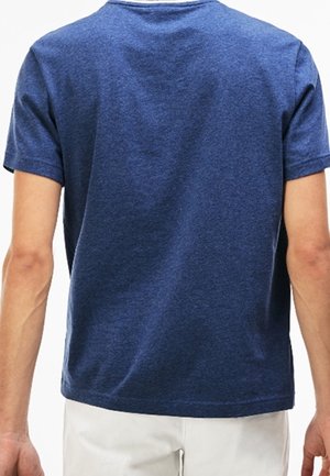 Lacoste, T-shirt basique - mottled dark purple