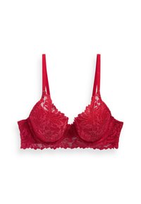 Unselected, red