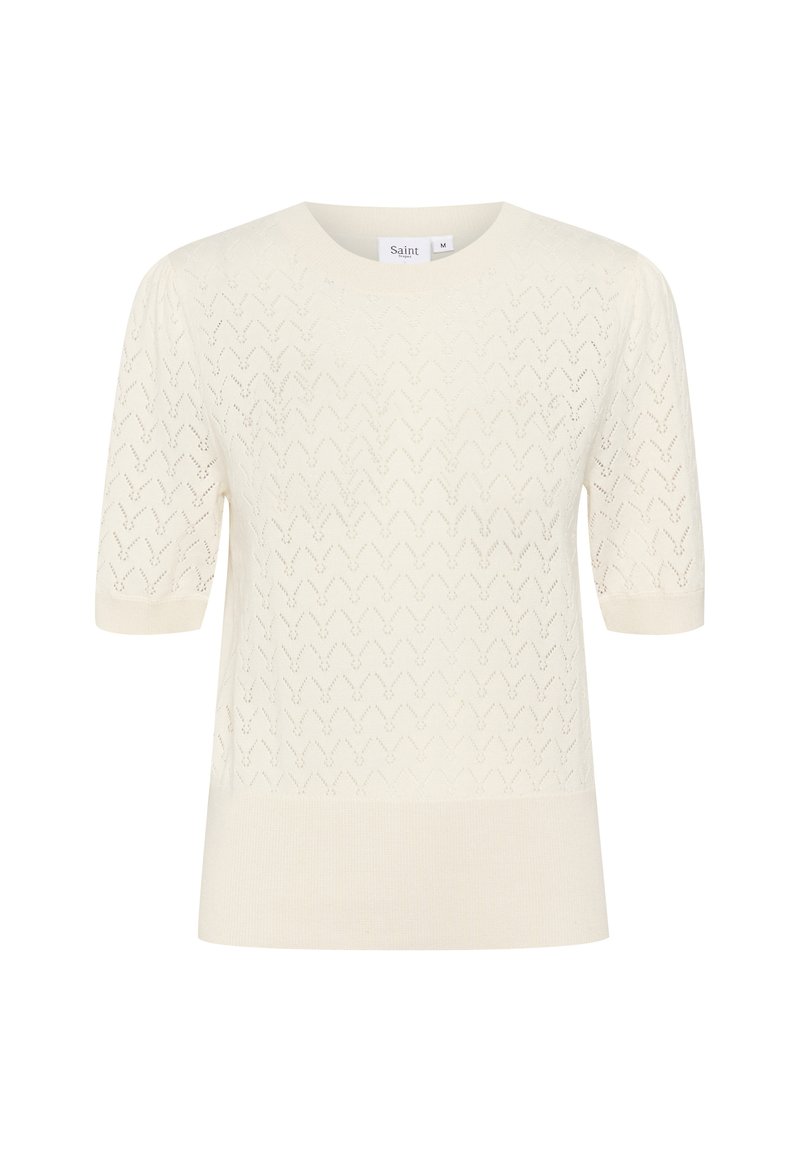 Saint Tropez T-shirt print crème Saint Tropez T-shirt print crème