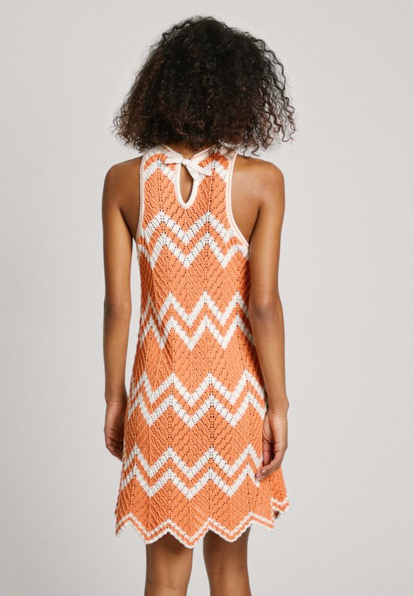 ORIANA - Day dress - washed orange3