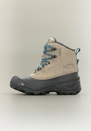 The North Face CHILKAT LACE WP UNISEX - Παπούτσια πεζοπορίας - timeless taupe/pale teal