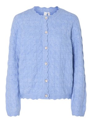YAS YASBUBERA CARDIGAN - Cardigan - vista blue