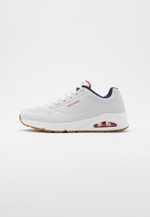 UNO - Sneakers - white/navy/red