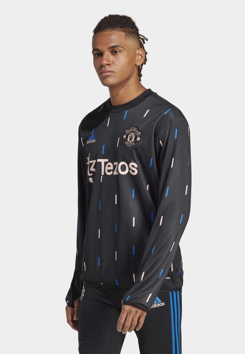 Sweat Manches Longues EA7 SSC Napoli Pre-Match - Bleu, Taille L, Neuf Avec étiquettes